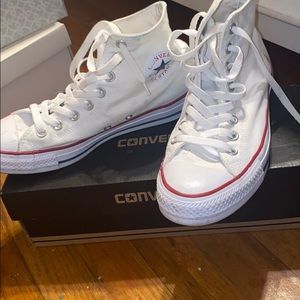 White High Top Converse